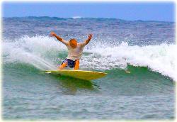 Surfing Bocas del Toro Panama