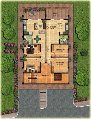 Condo Floorplan - Bocas Seaview Condos
